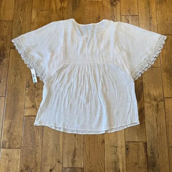 Lot of 3 Womens New Directions Wide-Leg Stretch Palazzo Pants and Blouse Sz L - Picture 6 of 13